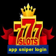 app sniper login